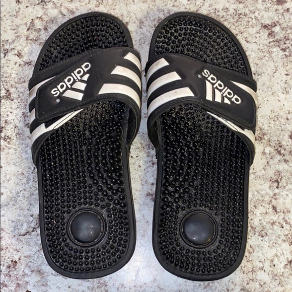 adidas Shoes | Original Adidas Velcro Slide Sandals | Poshmark